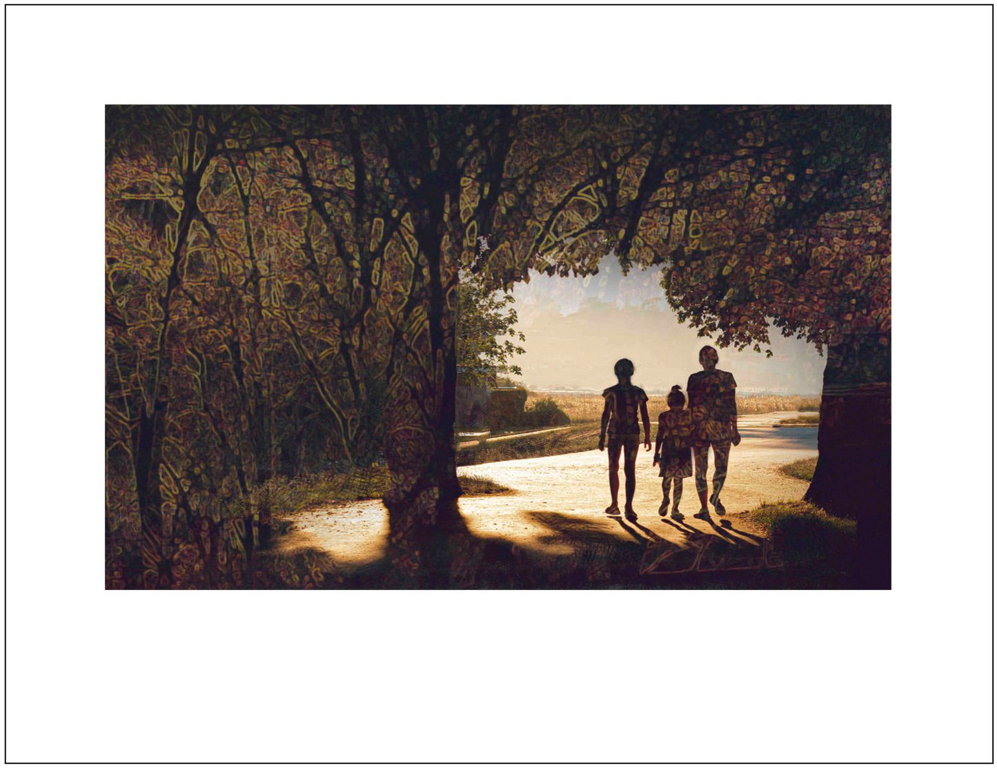 Dallas Road Becomes Stained Glass